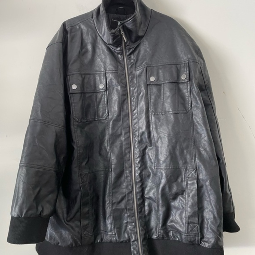 Jeans By Buffalo Men Leather Jackets Size 4 XLT